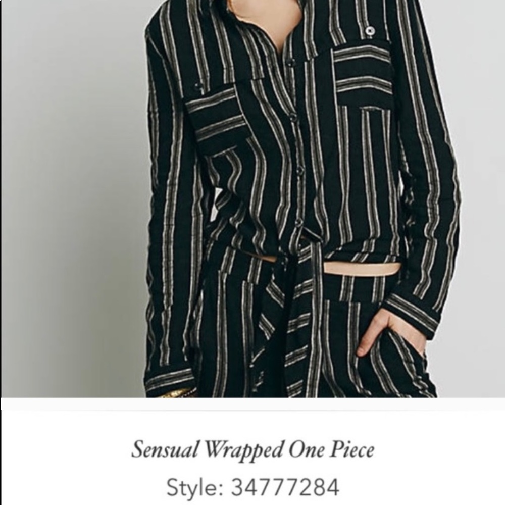 ISO. Free People Sensual wrap jumpsuit